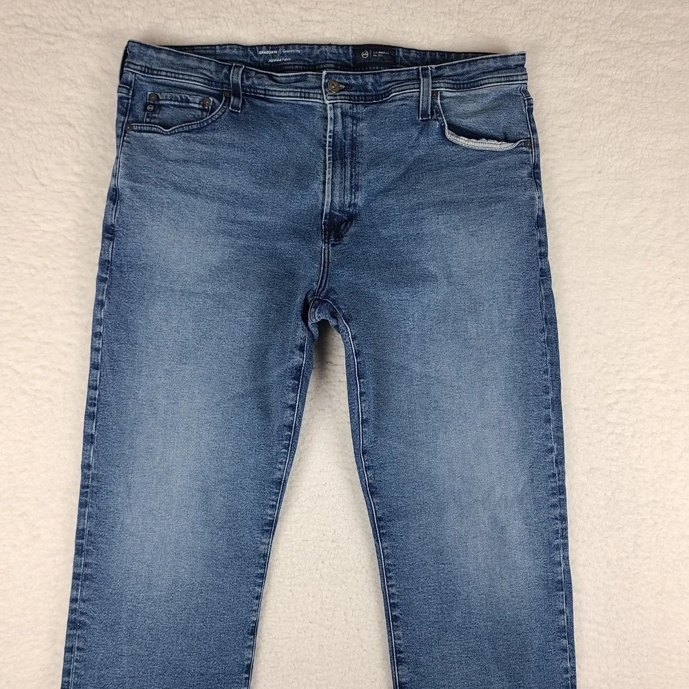 AG Adriano Goldschmied Jeans Mens 40 Graduate Tailored Leg Japanese Fabric Denim